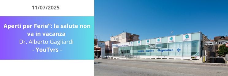Intervista di YOUTVRS - “Aperti per Ferie”: la salute non va in vacanza